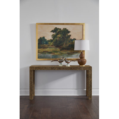 Leopard Console Table