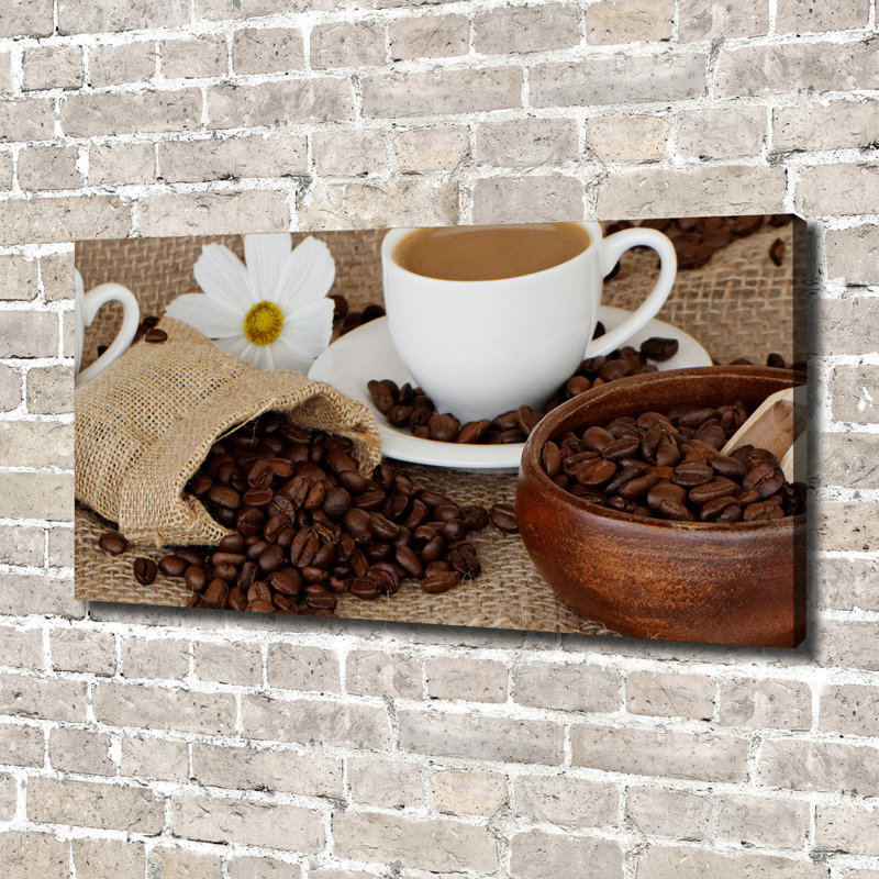 Coffee With Milk - No Frame Print on Canvas