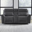 Cabrero 79'' Leather Power Reclining Loveseat