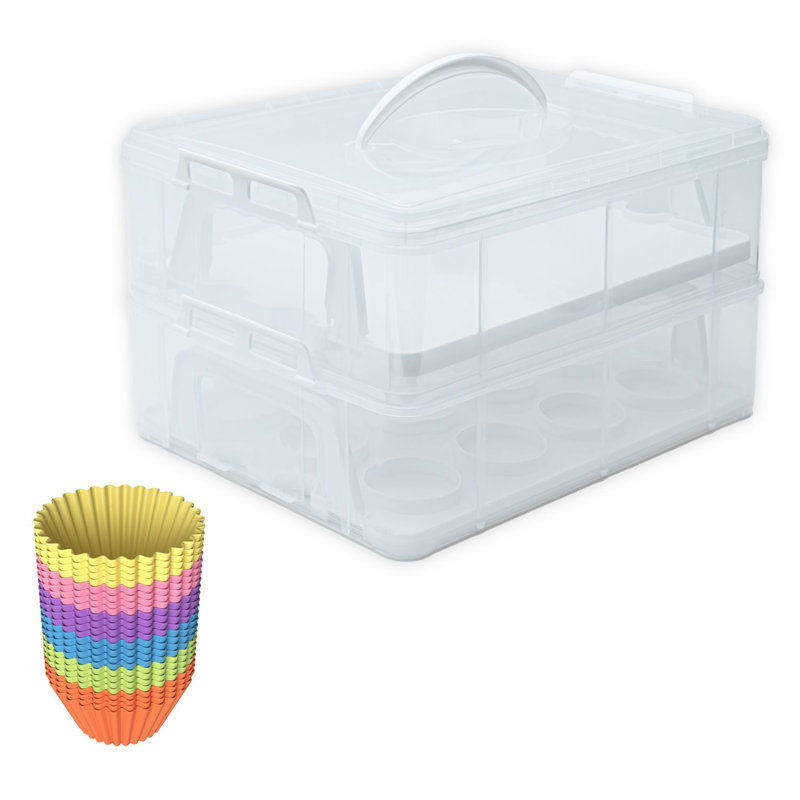 Canepa Food Storage Container, Transparent/Purple/Orange/Yellow/Blue/Green