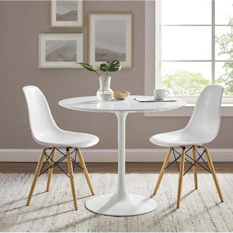 Table de salle à manger Babilonia, H 30 po x L 28 po x l 28 po