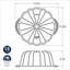 Nordic Ware Round Anniversary Fluted Cake Pan Cake Pan