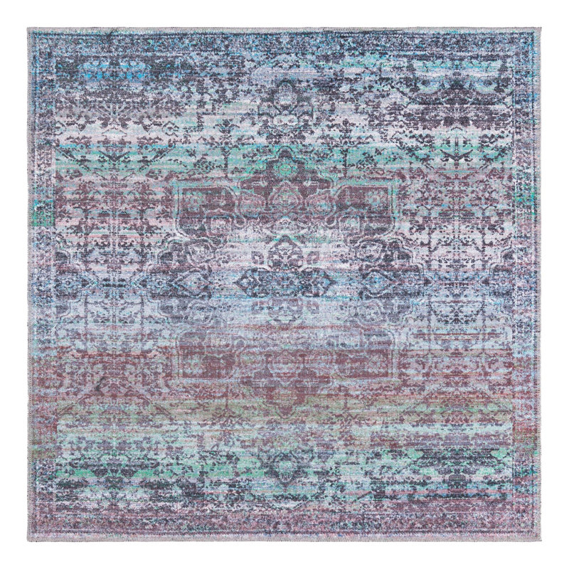 Ashington Oriental Indoor Rug, Square 5'3" x 5'3"