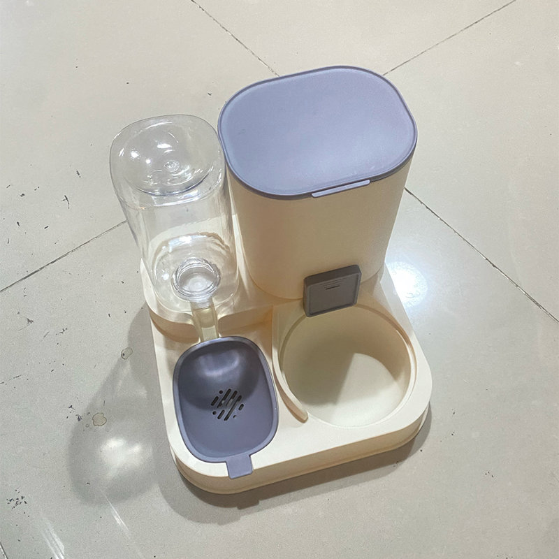 Anti-Skid Pet Bowl, Grey