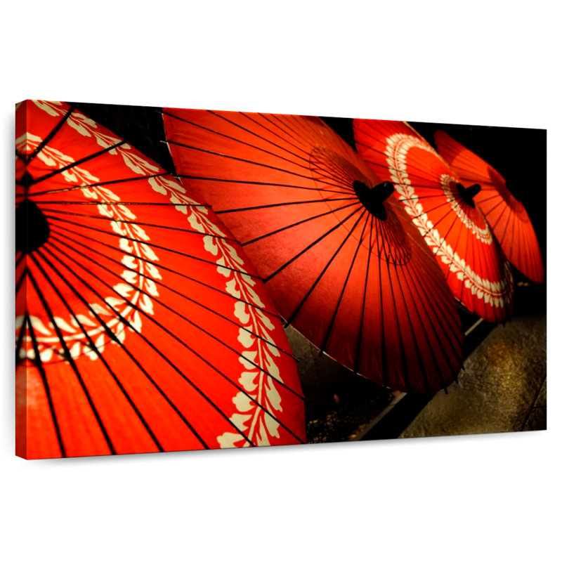 Parasols japonais Kerner, H 16 po x l 24 po