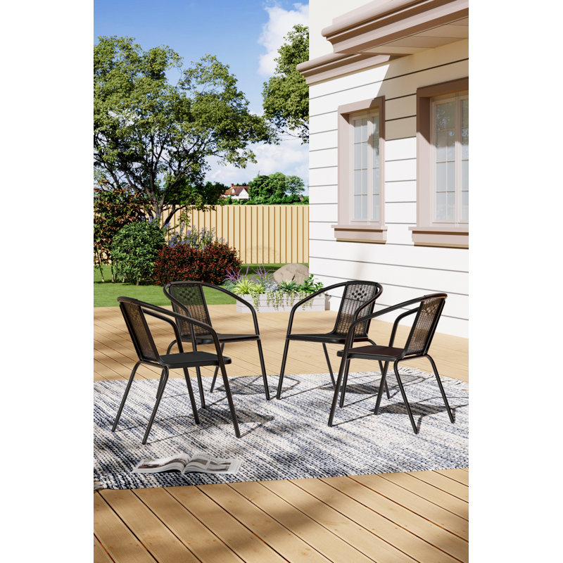 Outdoor Patio Dining Armchair