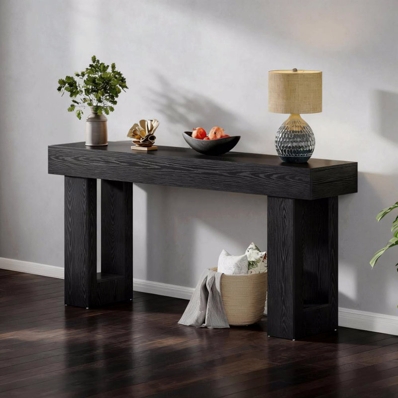 Console en bois 62,99 po Averylynn, Black