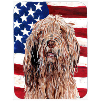 Patriotic Wood Glass Cutting Board