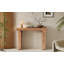 Console, table d'entrée en bois de manguier de ferme, table de canapé épaissie de 45 pouces, console minimaliste étroite pour le salon du couloir d'entrée-1206802660