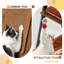 Wood Cat Tree Tower With Washable Cat Cushions