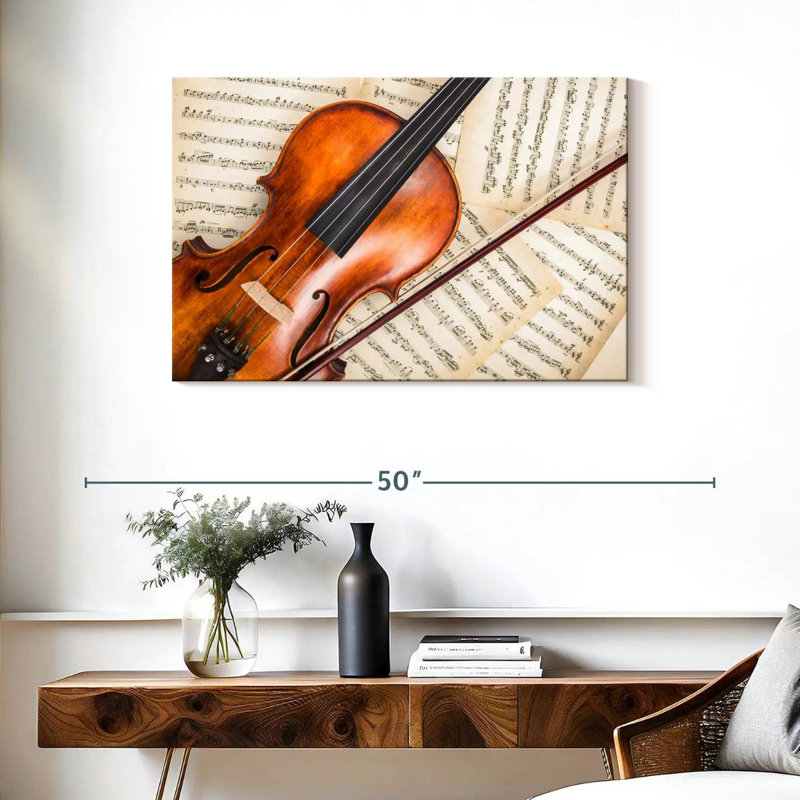 Abarca Violin, 24" H x 36" W