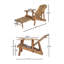 Chaise Adirondack Malibu-458875383