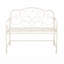 Banc de jardin extérieur