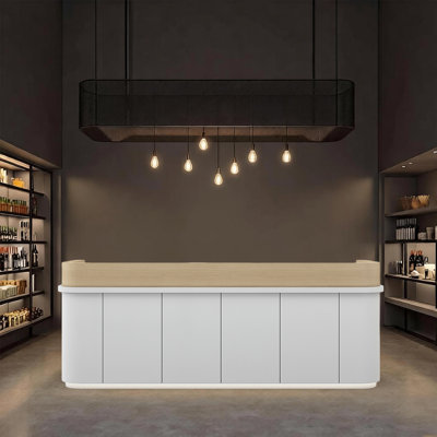 Classic Stylish Bar Counter – Multi Functional for Bars Lounges Pubs and Entertainment Areas