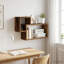  Wall Shelf with Shelf Wall-mounted with Storage Engineered Wood Home-1287283312