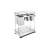 Rev-A-Shelf Two-Tier Knife Block Pull Out Organizers with Soft Close-104597713