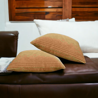 Ingvald Striped Square Throw Cushion