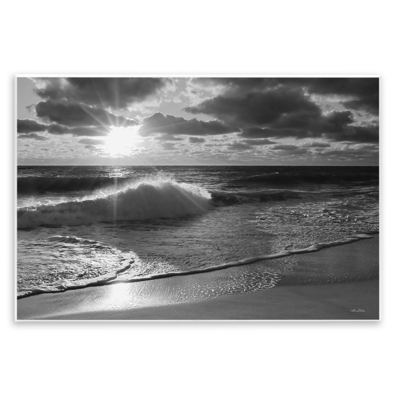 «Sunset Crashing Wave» par Lori Deiter, H 10 po x l 15 po