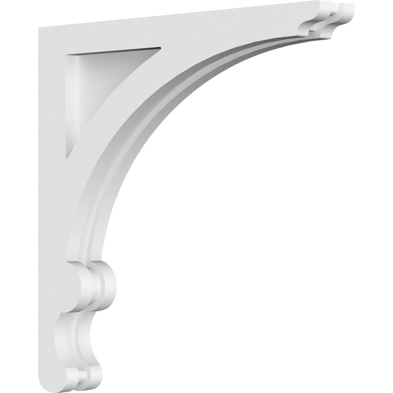 Corbeau en PVC Legacy de qualité architecturale, H 14 po x P 14 po x l 1,875 po