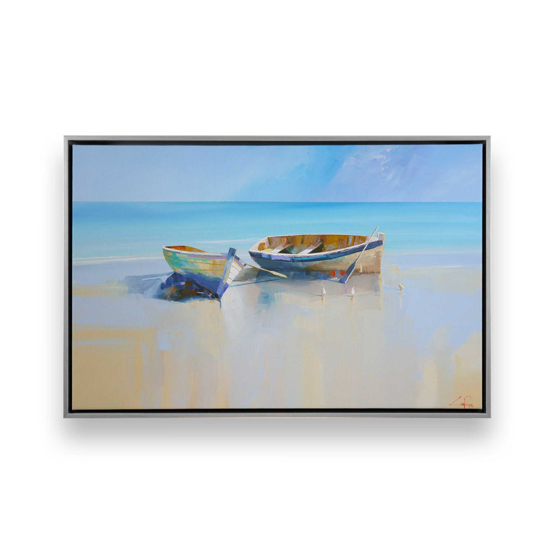 Barques au repos, Chrome poli