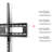 One For All® Solid Series Jumbo Flat Tv Wall Mount For 42" To 120" Tvs