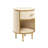 Heredia 1 Drawer Bedside Table