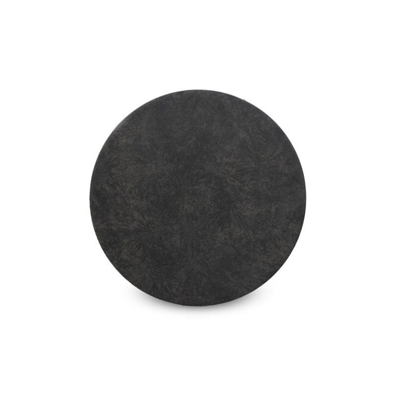 Jocelyn End Table, Raw Black