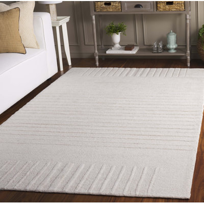 Ebony 820 Hand Tufted Wool & Cotton Solid Color Rug