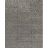 Wool Damask Area Rug
