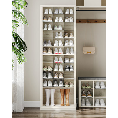 Cottrell 11-Tier 31-Cubbie Shoe Storage Cabinet