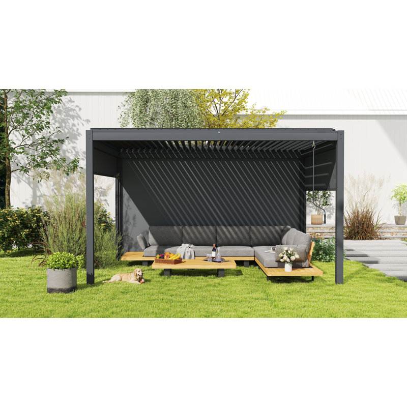 10m x 10m Aluminum Pergola