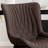 Jimma Faux Leather Upholstered Wingback Dining Chair with Iron Legs -194002849