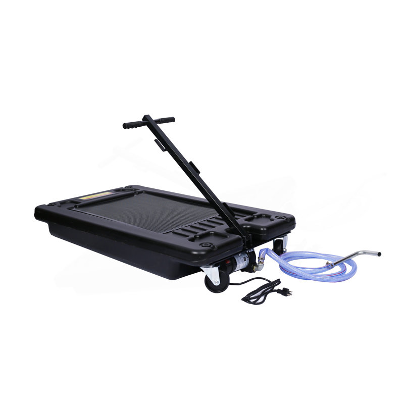 17 GALLON LOW PROFILE OIL DRAIN, With Electric Pump