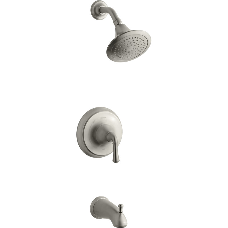 Ensemble de garniture de baignoire / douche à pression équilibrée Forte Traditional Rite-Temp, valve non incluse