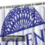 Antique Grunge Decorative Message Retro Sign Shower Curtain with 12 Hooks-298332616