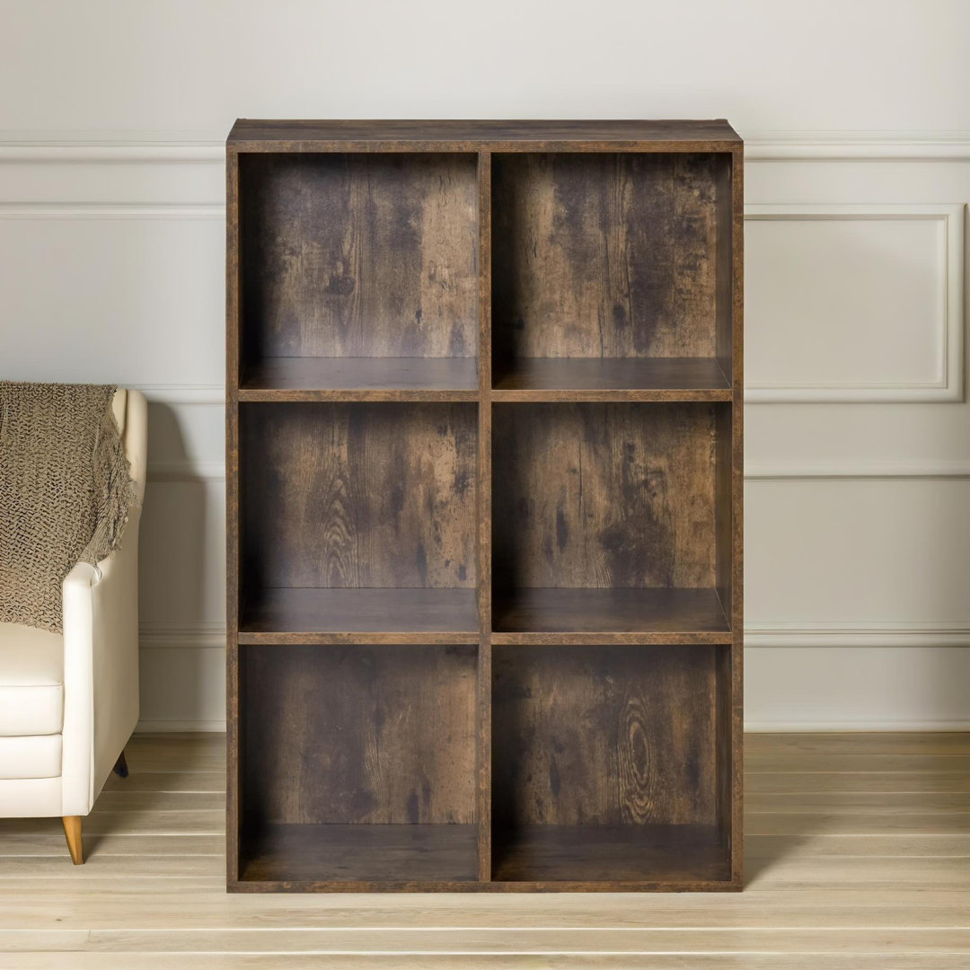 Makeda 97.5cm H x 65.5cm W Cube Bookcase