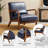 Jabarius Faux Leather Armchair-224800029