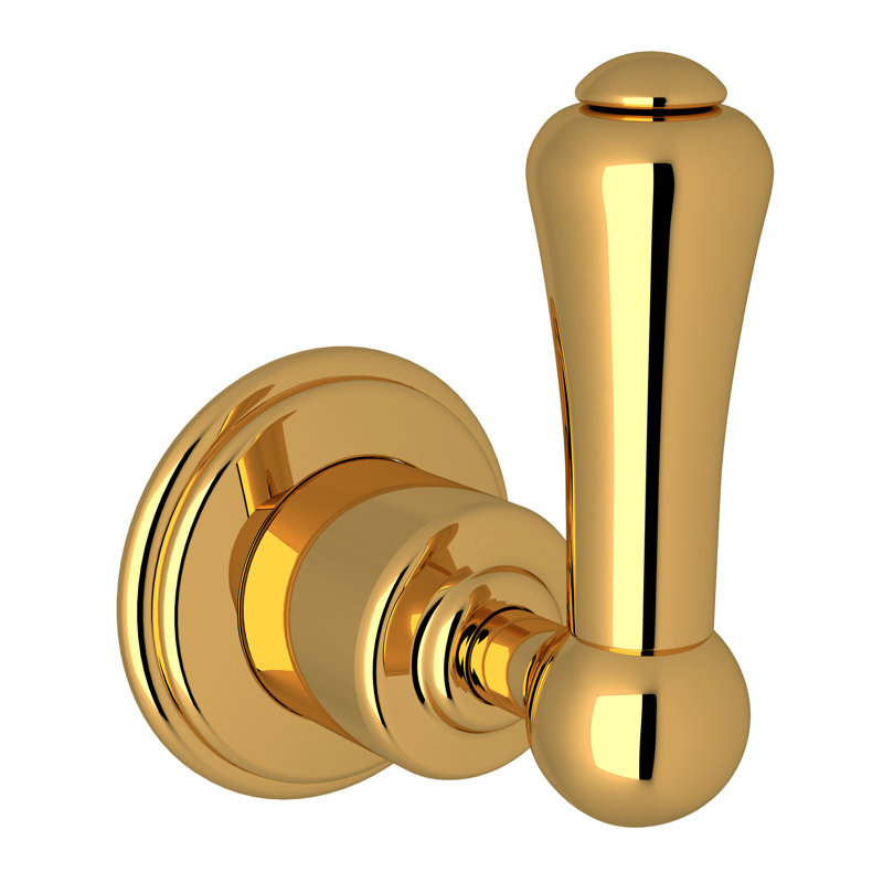 Georgian Era Trim For Volume Control And Diverter, Unlacquered Brass
