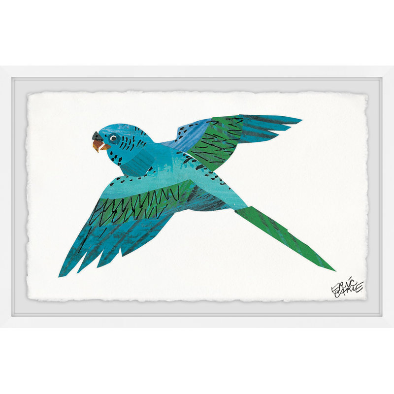Karina ABC Bird - Painting, 41cm H x 61cm W