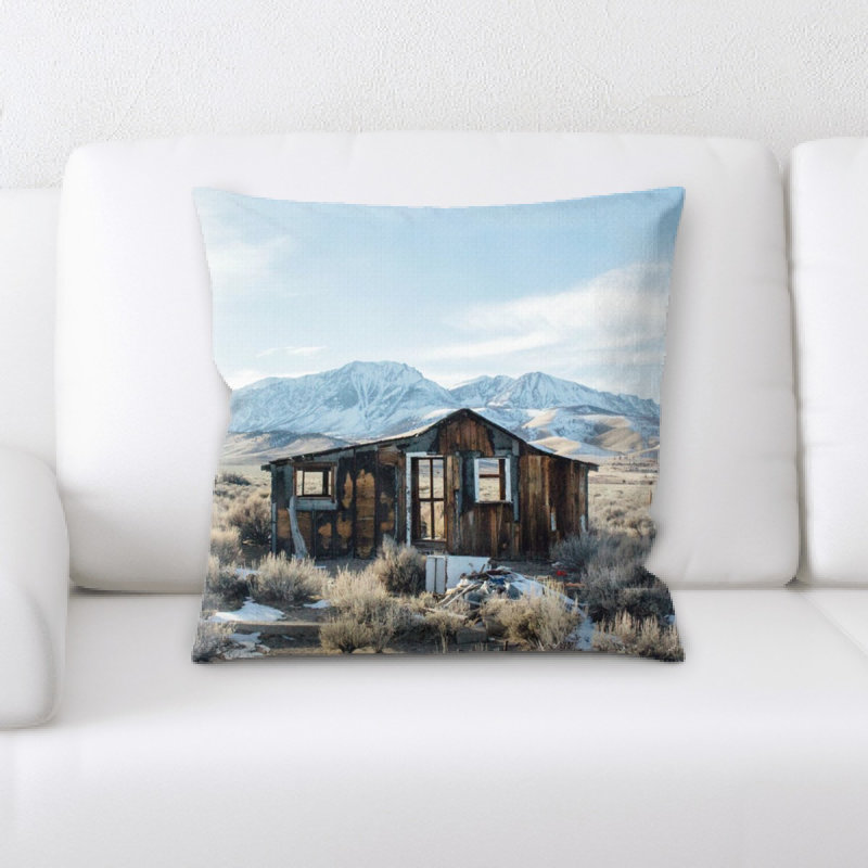 Microsuede Reversible Throw Pillow