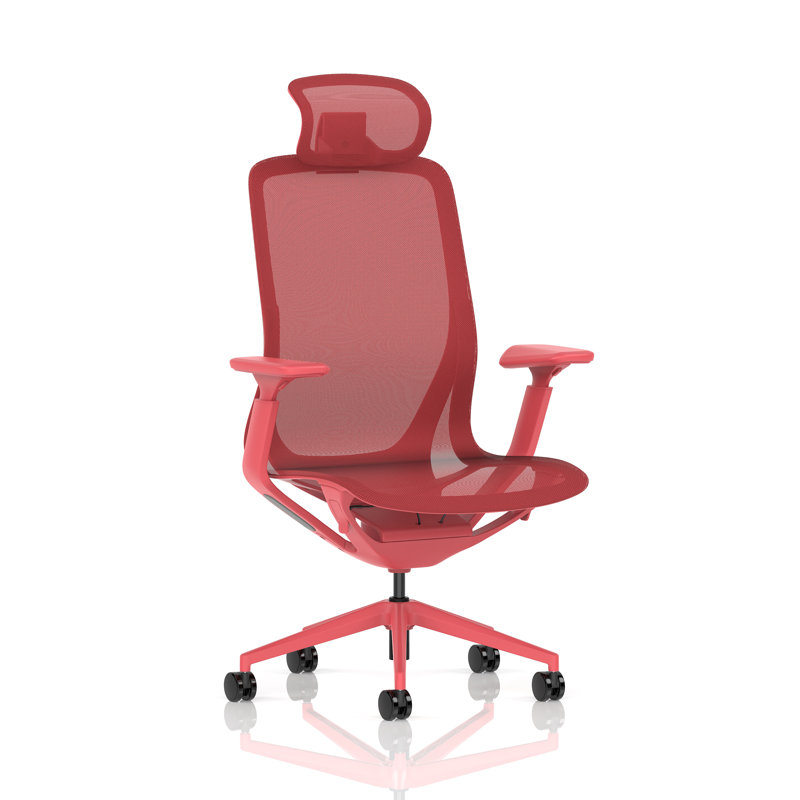 Metro Lane Executive Chair, High, Red