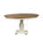 Cleckheat Pedestal Dining Table w/ 12" Leaf