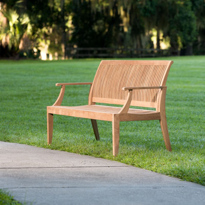 Banc de jardin en teck