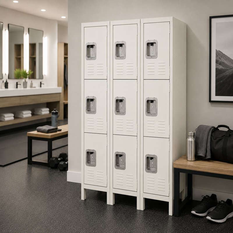 12'' Wide Locker, Yellow