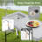 Patio Folding Fish Cleaning Table
