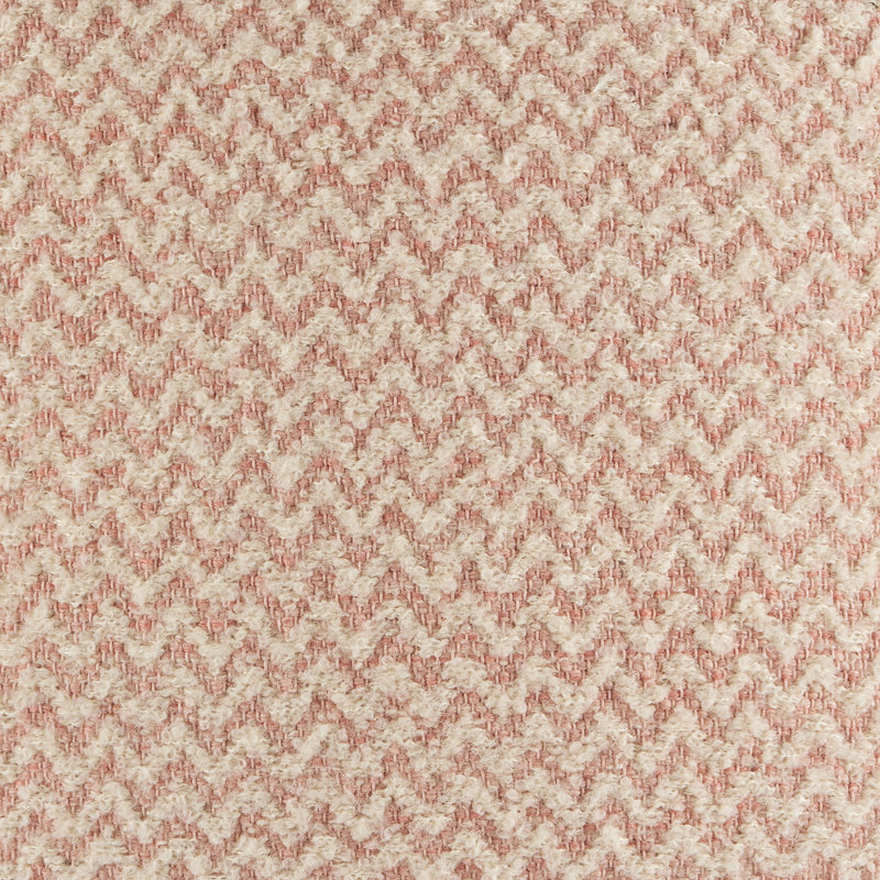 Chevron Pillow Cover & Insert, Pink/White