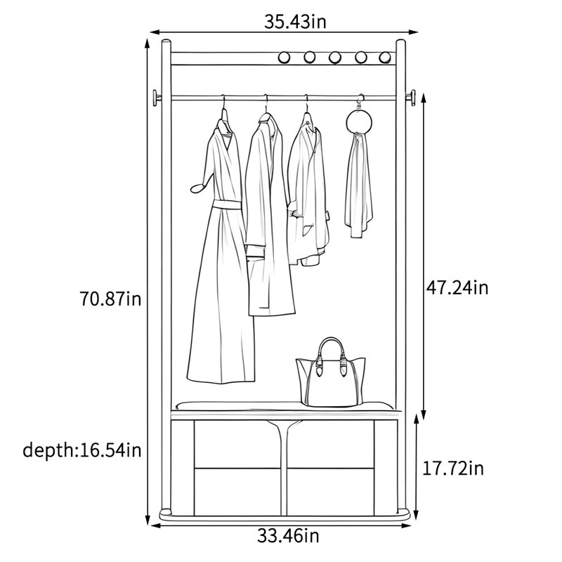 Stainless Steel Large Clothes Hangers for Storage