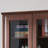 American style totally closed retro bookcase