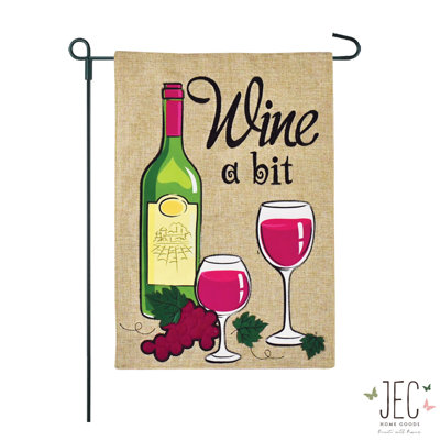 Double Sided 18'' H x 12.5'' W Polyester Garden Flag