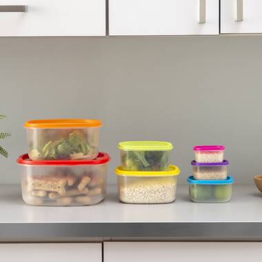 Prep & Savour Caryna Glass Food Storage Container - Set of 7